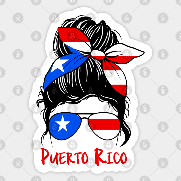 Puerto Rican Girl Puertoriqueña Puerto Rico Girl Puerto Rican Girl Sticker Teepublic